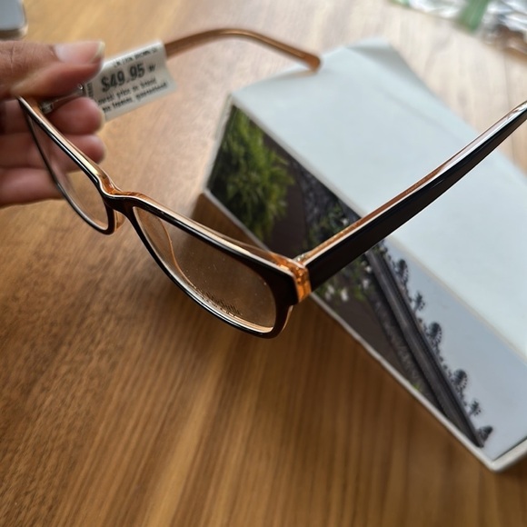 Linsey Michelle LM ERIN Brown Eyeglasses - Picture 8 of 11